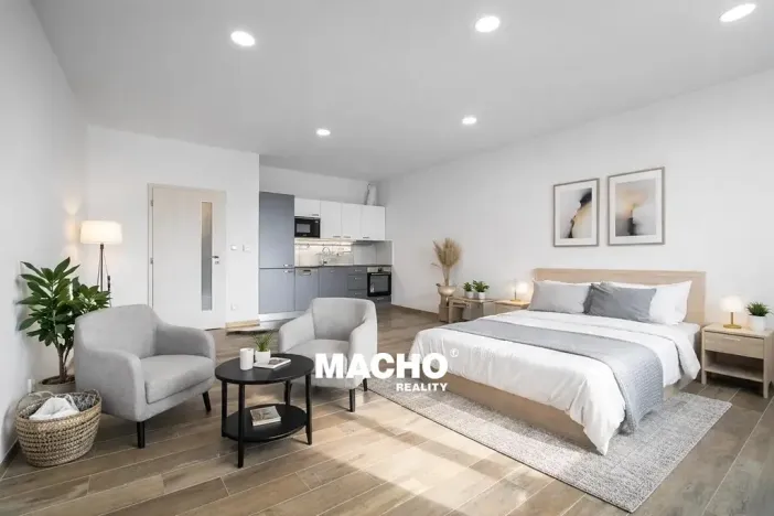 Pronájem bytu 1+kk, Praha - Michle, U plynárny, 43 m2