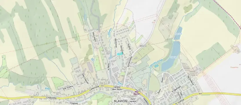 Dražba pozemku, Slavičín, 779 m2