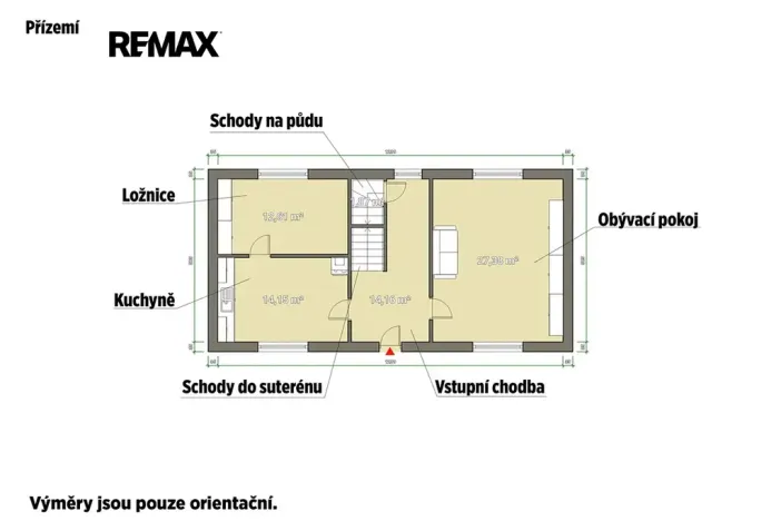 Prodej rodinného domu, Kladruby, Husova, 131 m2