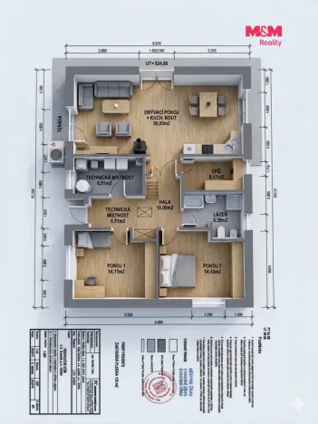 Prodej rodinného domu, Dražeň, 92 m2