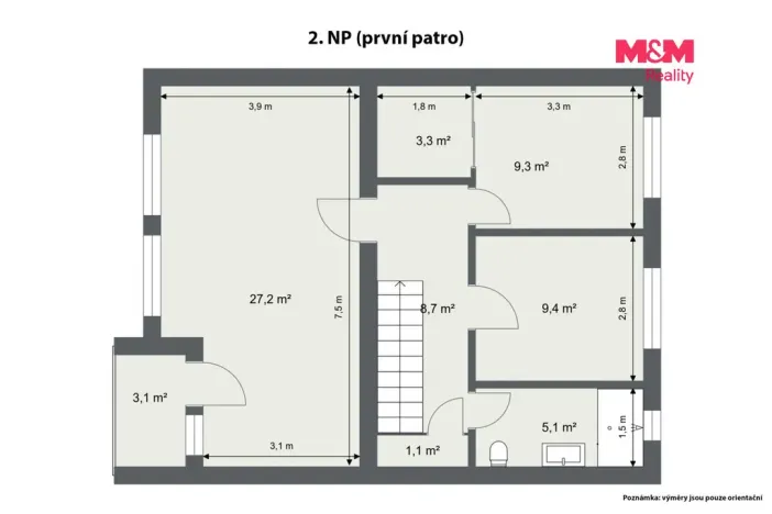 Prodej rodinného domu, Horní Slavkov, Kounice, 94 m2