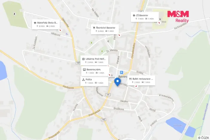 Prodej obchodního prostoru, Bavorov, Náměstí Míru, 340 m2