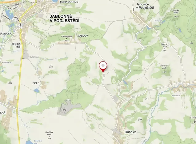 Prodej lesa, Dubnice, 1692 m2