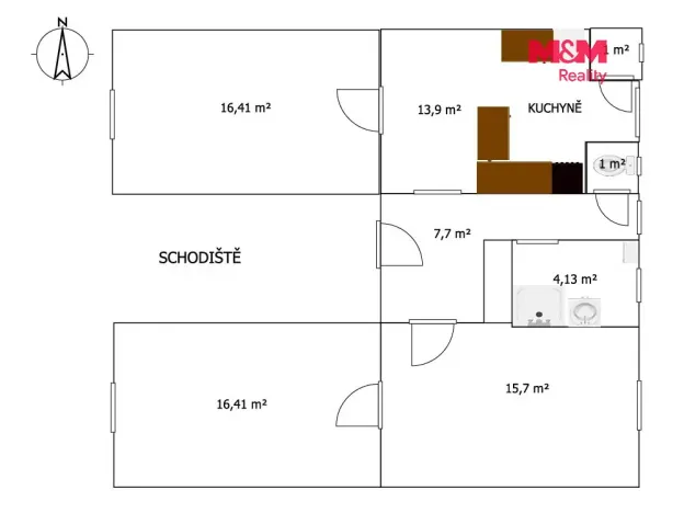 Prodej bytu 3+1, České Budějovice - České Budějovice 6, Dukelská, 76 m2