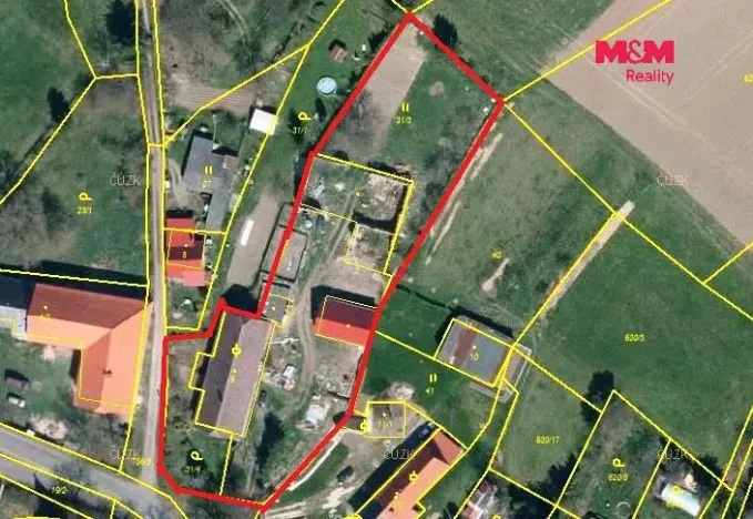 Prodej zemědělské usedlosti, Úštěk - Robeč, 1230 m2