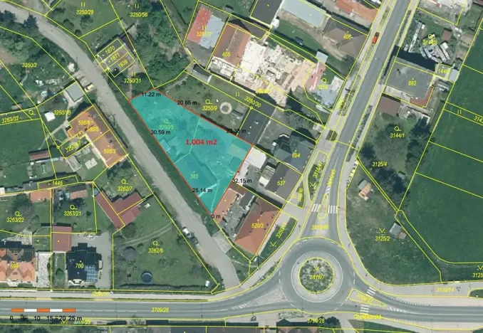 Prodej pozemku pro bydlení, Dobřany, Dobřánky, 1004 m2
