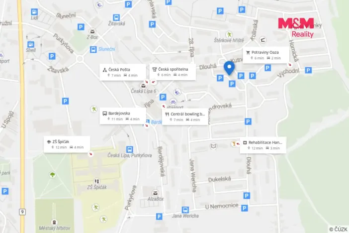 Pronájem bytu 3+1, Česká Lípa, Norská, 70 m2