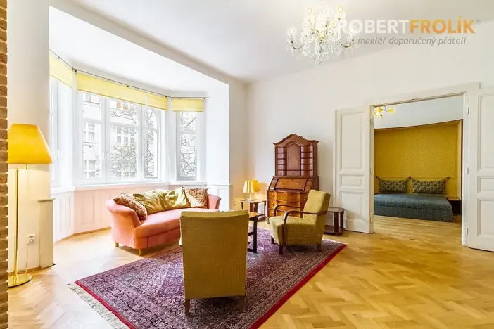 Pronájem bytu 3+1, Praha - Bubeneč, Národní obrany, 140 m2