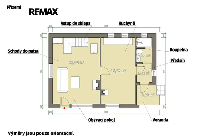 Prodej chaty, Kyselka, 88 m2