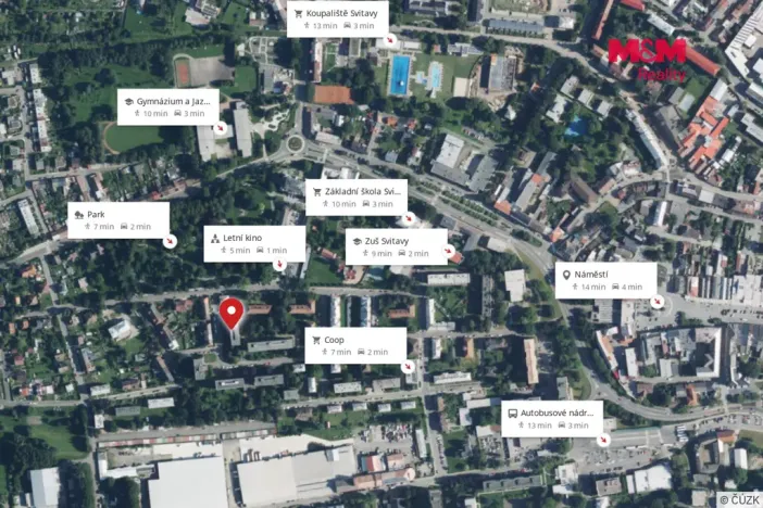 Prodej bytu 2+1, Svitavy - Předměstí, Štursova, 54 m2