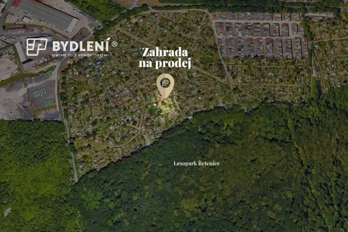 Prodej zahrady, Teplice, 382 m2