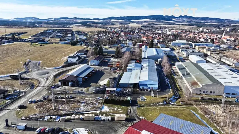 Prodej skladu, Kaplice, Pohorská, 3540 m2