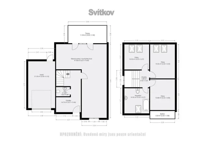 Pronájem rodinného domu, Pardubice - Svítkov, Laty Brandisové, 146 m2