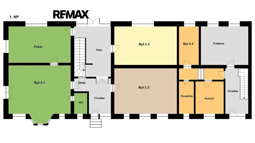 Prodej činžovního domu, Velká Kraš, 420 m2
