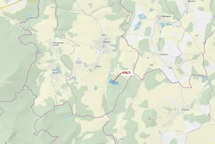 Dražba lesa, Slavče, 26622 m2