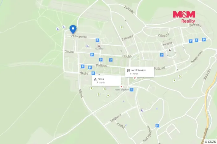 Pronájem bytu 1+1, Horní Slavkov, U Lesoparku, 35 m2