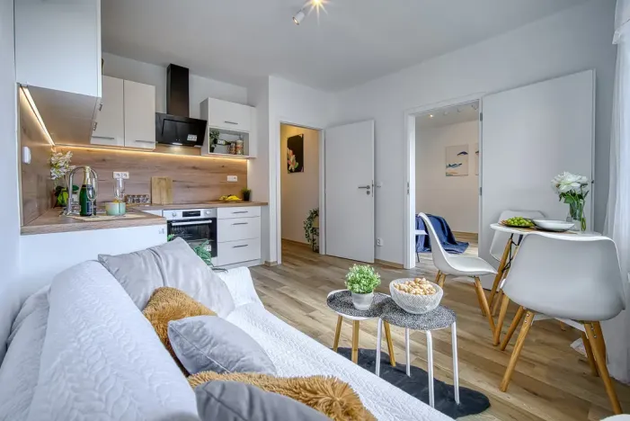 Pronájem bytu 1+1, Děčín - Děčín IX-Bynov, Nálepkova, 35 m2