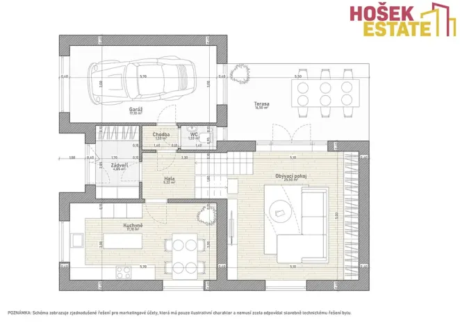 Prodej rodinného domu, Hodějice, 162 m2