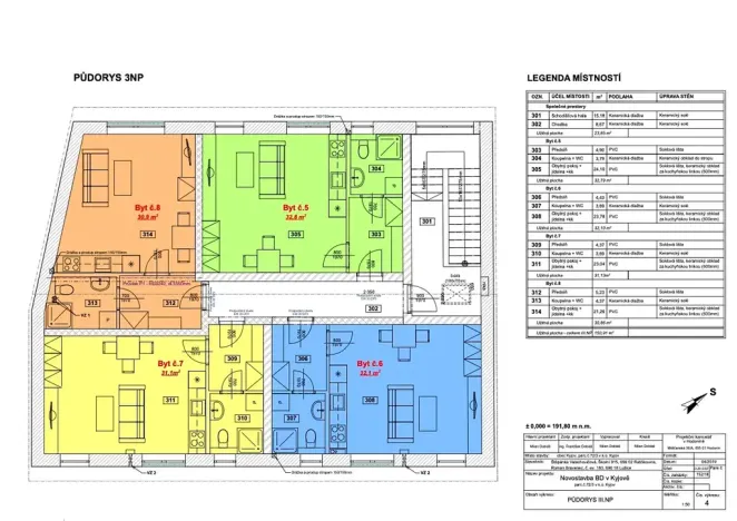Pronájem bytu 1+kk, Kyjov, Havlíčkova, 32 m2