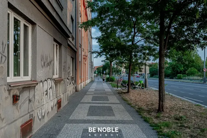 Pronájem bytu 1+kk, Praha - Holešovice, Tovární, 33 m2