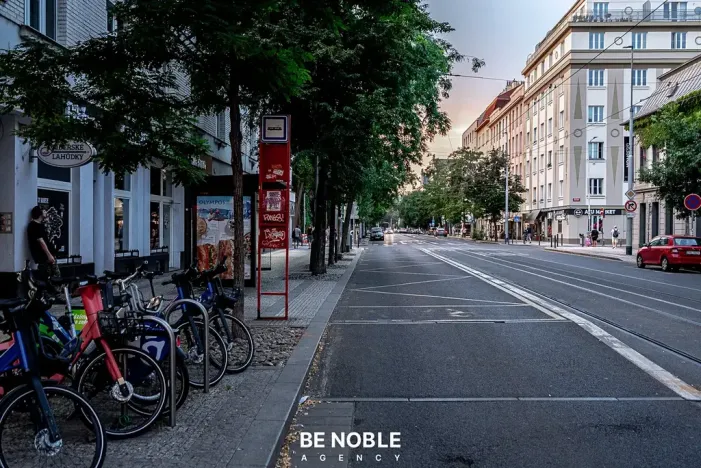 Pronájem bytu 1+kk, Praha - Holešovice, Tovární, 33 m2