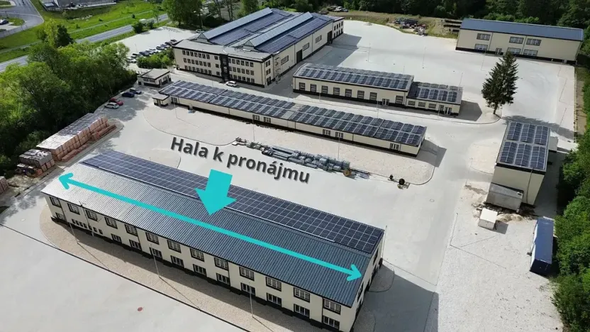 Pronájem skladu, Ostrov, 1550 m2