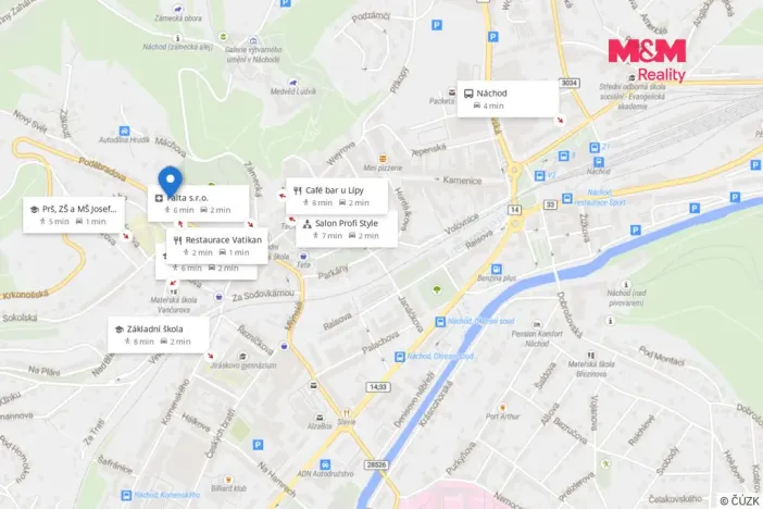 Pronájem bytu 3+kk, Náchod, Poděbradova, 79 m2