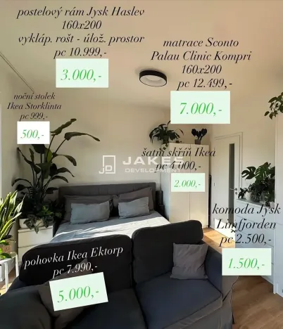 Pronájem bytu 1+kk, Kutná Hora, Hloušecká, 26 m2