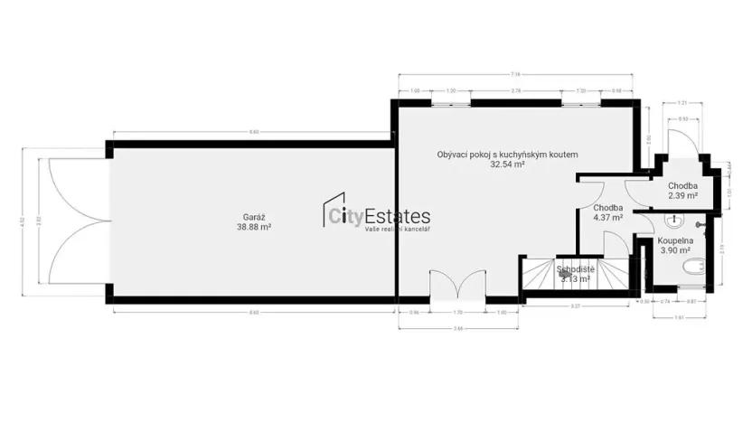 Prodej bytu 3+kk, Horní Bečva, 86 m2