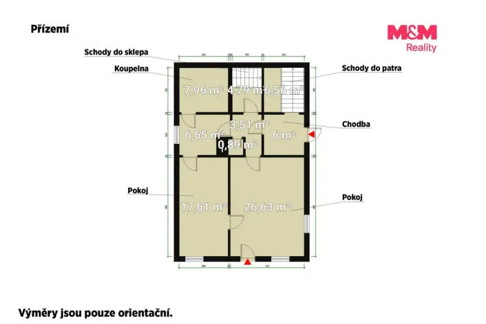 Pronájem rodinného domu, Jesenice, Plzeňská, 214 m2