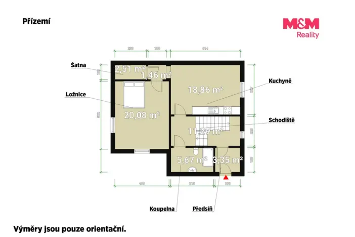 Prodej rodinného domu, Ves Touškov, 127 m2