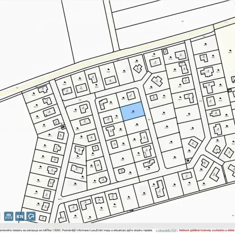 Prodej pozemku pro bydlení, Sluštice, 900 m2