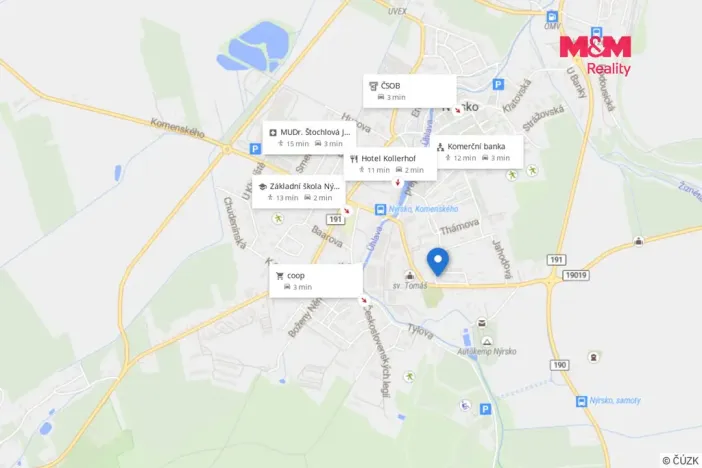 Prodej bytu 3+1, Nýrsko, Klostermannova, 73 m2