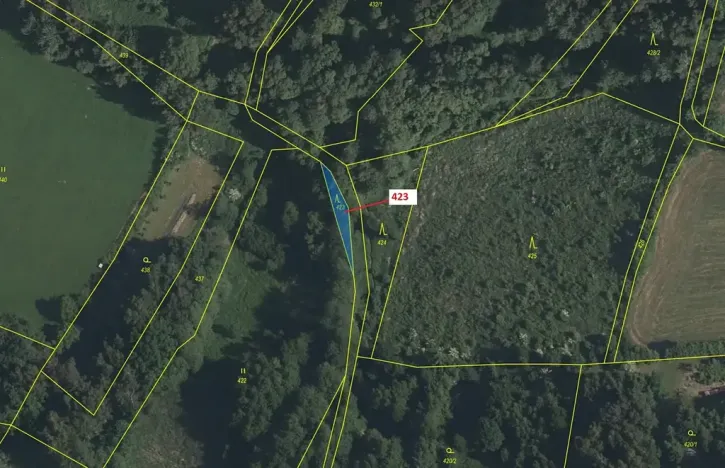 Dražba lesa, Strmilov, 140 m2