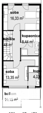 Prodej bytu 5+kk, Privlaka, Chorvatsko, 197 m2