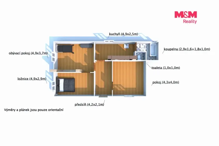 Prodej rodinného domu, Volenice, 90 m2