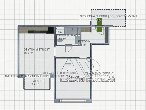 Pronájem bytu 1+1, Český Krumlov, Urbinská, 41 m2