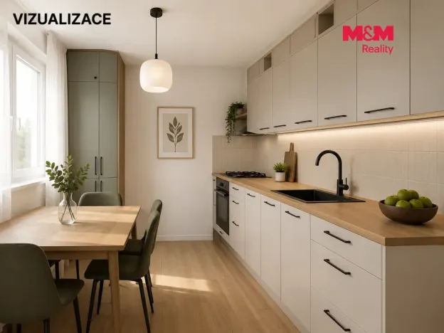 Prodej bytu 1+1, Hlubočky - Mariánské Údolí, Ciolkovského, 38 m2