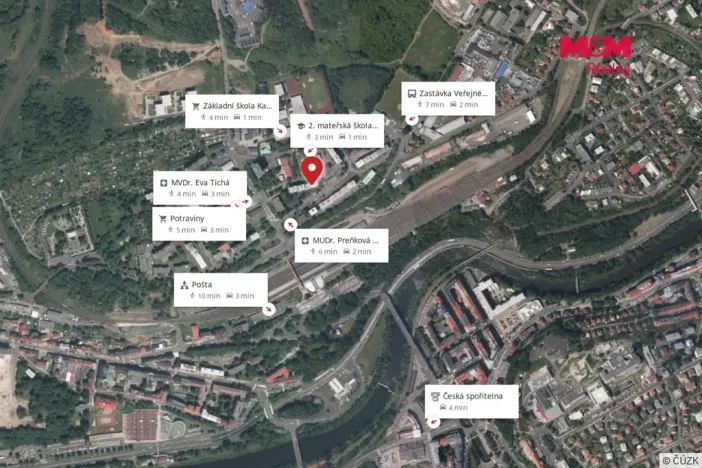 Prodej bytu 2+kk, Karlovy Vary - Rybáře, Krušnohorská, 38 m2
