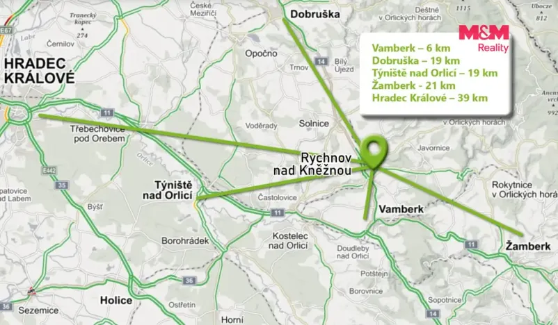 Prodej rodinného domu, Rychnov nad Kněžnou, Svobody, 140 m2