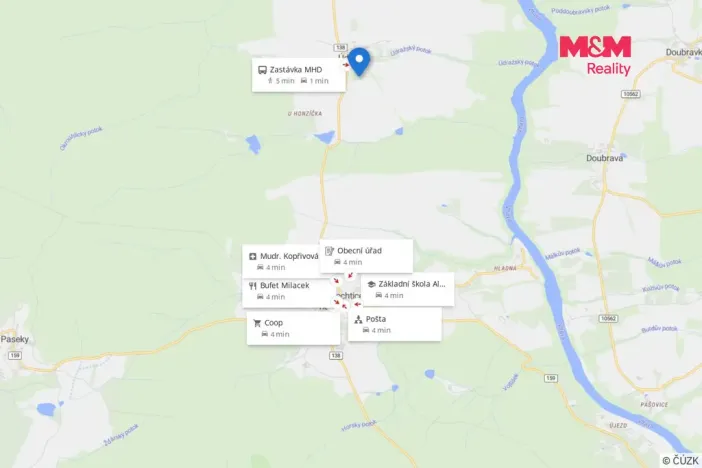 Prodej pozemku pro bydlení, Albrechtice nad Vltavou - Údraž, 2696 m2