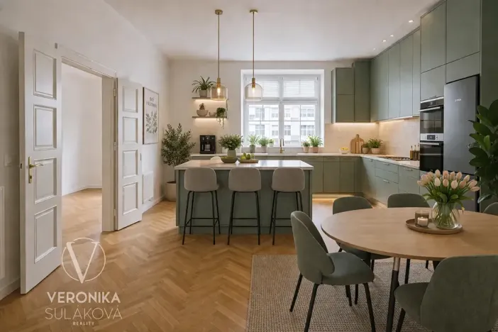 Prodej bytu 4+kk, Praha - Dejvice, Evropská, 107 m2