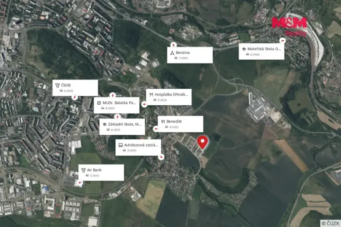 Prodej pozemku pro bydlení, Most - Vtelno, 1710 m2