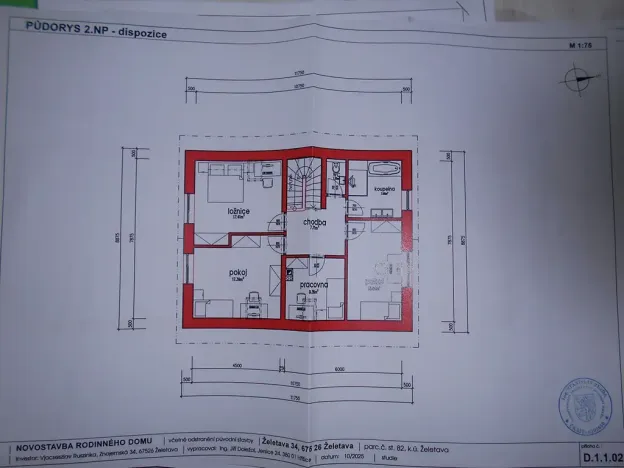 Prodej rodinného domu, Želetava, Znojemská, 103 m2