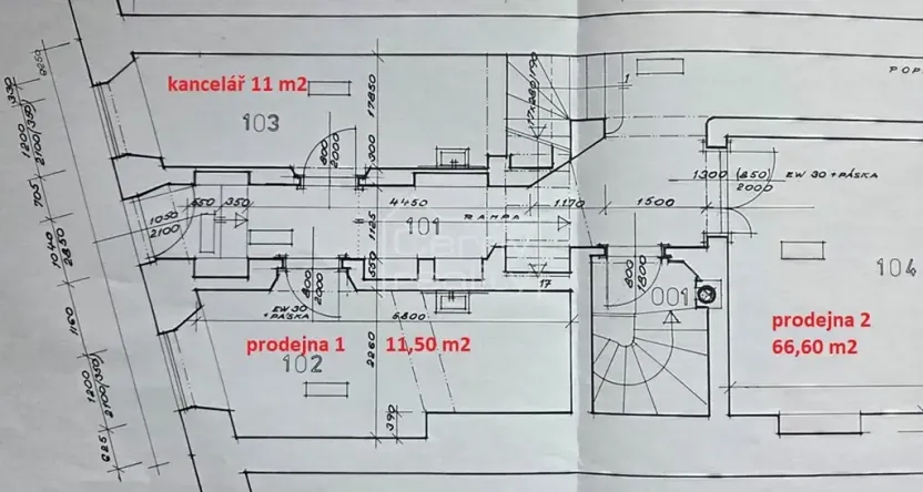Pronájem obchodního prostoru, Trutnov, Havlíčkova, 80 m2