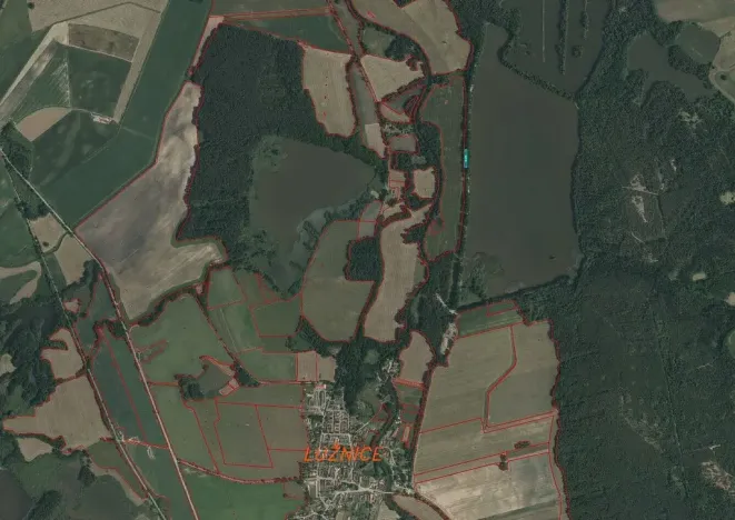Prodej pozemku, Lužnice, 971 m2