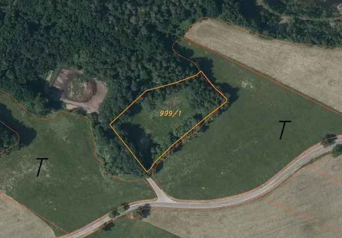 Prodej louky, Nové Hrady - Štiptoň, 6751 m2