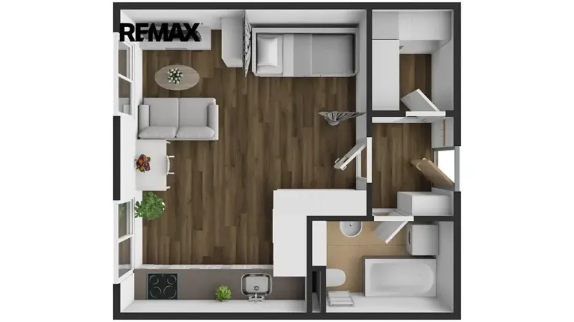 Pronájem bytu 1+kk, Klecany, V Honech, 30 m2