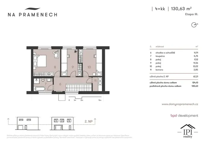 Prodej rodinného domu, Praha - Čakovice, Schollova, 124 m2