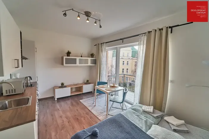Pronájem bytu 1+kk, Mariánské Lázně, Dvořákova, 25 m2
